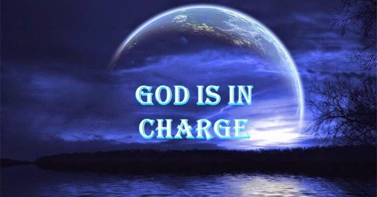 God Is In Charge!