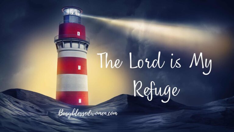 God My Refuge!