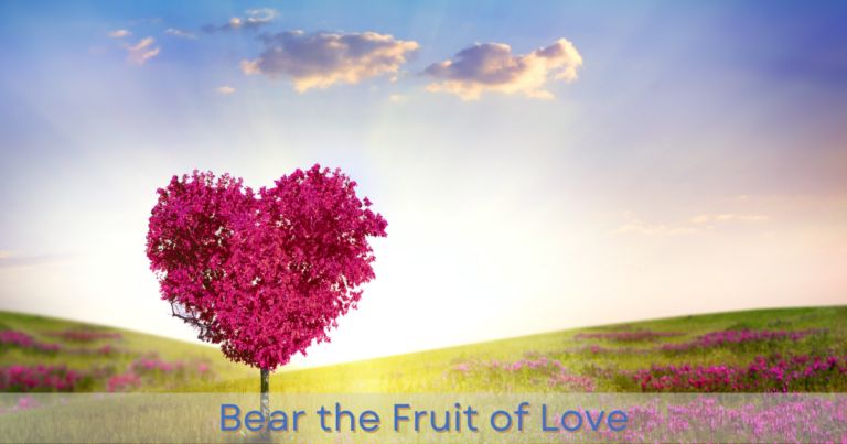 Remaining in Love to Bear Fruit!