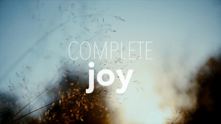 Complete Joy!