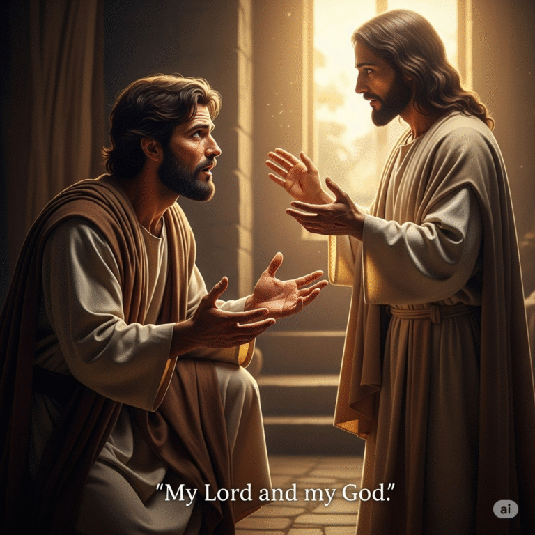 Thomas Was Not With Them!