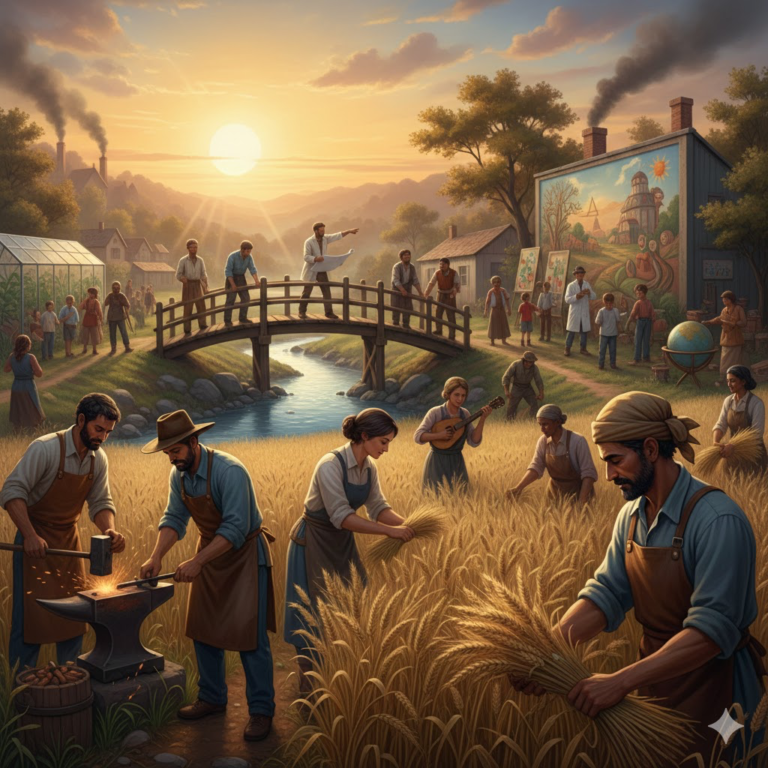 The Blessing of Human Labor!